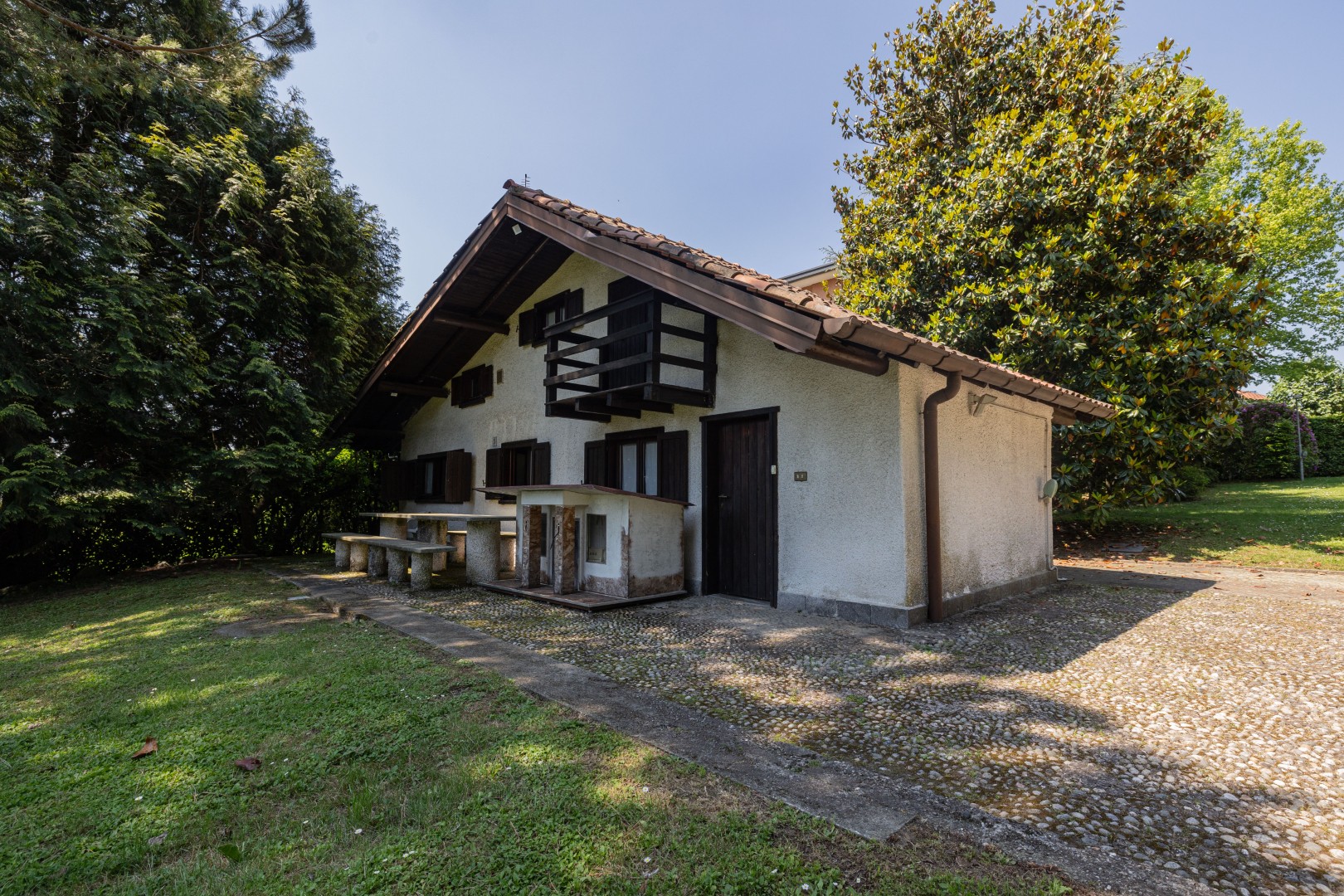 Dettaglio della villa