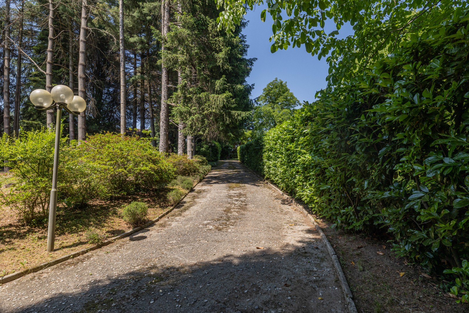 Dettaglio della villa