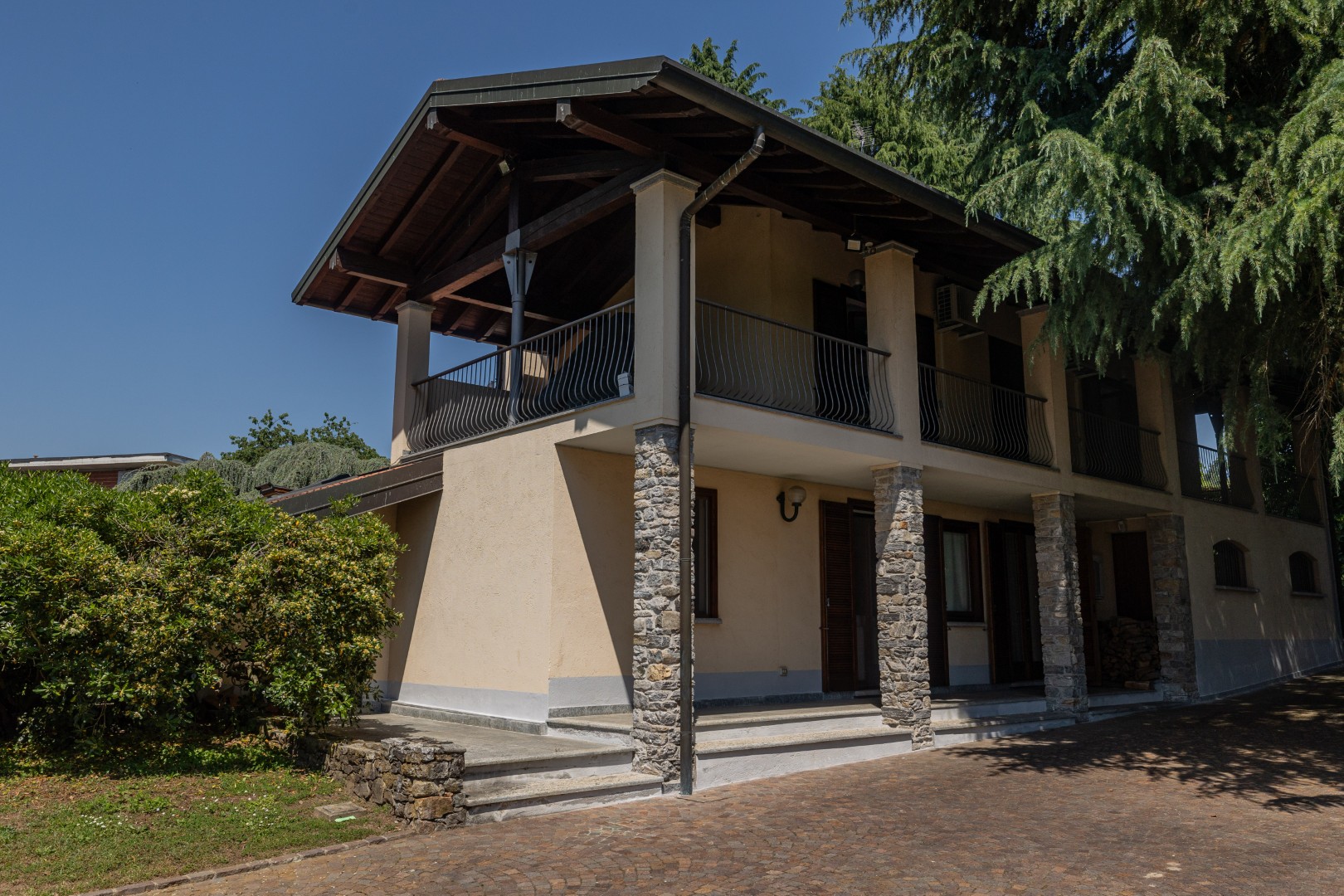Dettaglio della villa